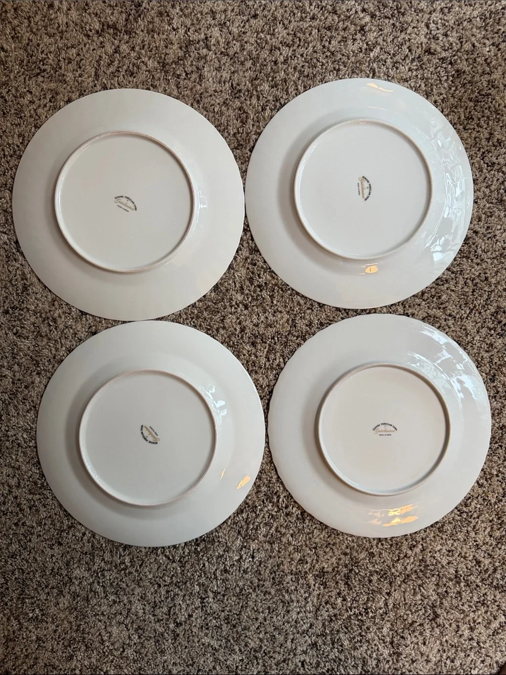 Vintage Gold Standard GST1 Scalloped Dinner Plate